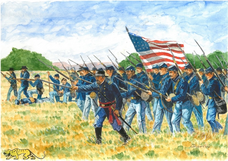 Maßstab US-Artillerie 1:72 Bürgerkrieg Amerik 