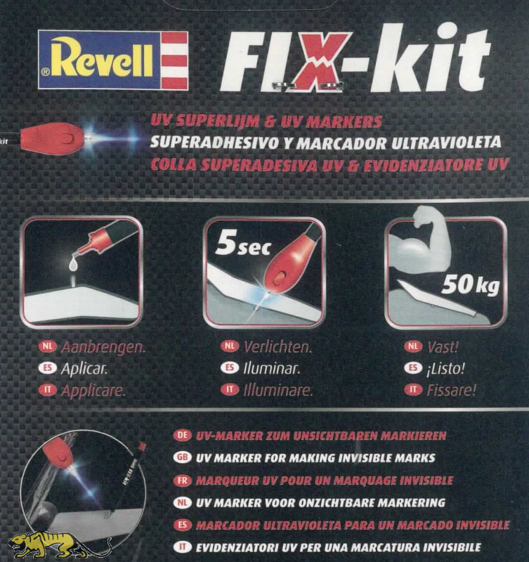Revell FIXkit UV Superkleber 4g (RV39625) Axels Modellbau Shop