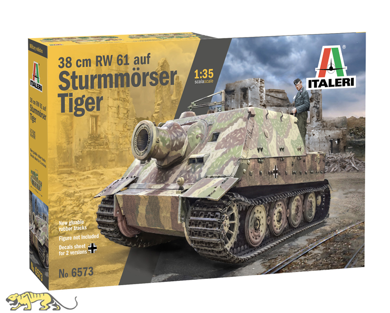 Italeri Sturmtiger - 38cm RW61 Sturmmörser auf Tiger I - 1:35 