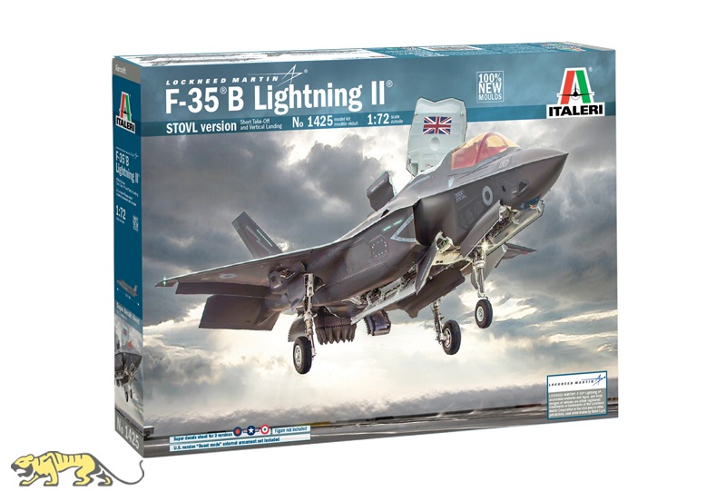 F-35 B Lightning Ii Stovl Version Kit ITALERI 1:72 IT1425 Miniature 