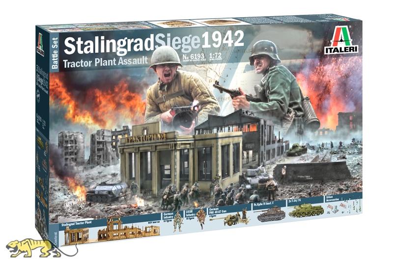 Italeri Stalingrad Siege 1942 - Diorama Set - 1:72 (IT6193