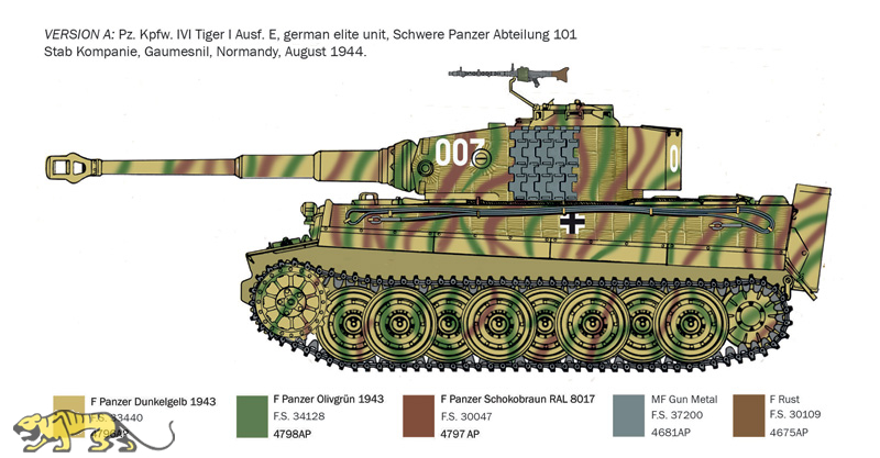 Italeri Panzerkampfwagen Tiger I Ausf E Late Production 1 35 Italeri Panzerkampfwagen Tiger I Ausf E Late Production 1 35