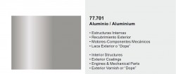 Metal Color 77701 - Aluminium