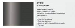 Metal Color 77712 - Stahl