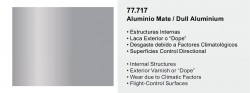 Metal Color 77717 - Dull Aluminum