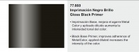 Metal Color 77660 - Gloss Black Primer for True Metal Colors
