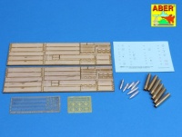 Ammunition Boxes with six different 7,5cm Ammo Types - for Panzer IV H-J