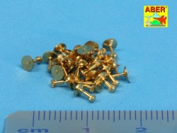 Turned imitation of Hexagon bolts (30pcs)