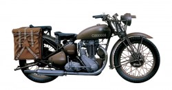 Triumph 3WH WWII Motorcycle - 1/9