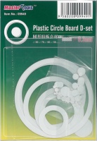 Plastik Kreise und Ringe - Set D