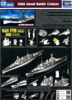 Royal Navy Battlecruiser HMS Hood - 1:200