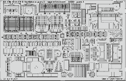 Photo-Etched Parts for 1/350 USS Yorktown CV-5 - Superstructure - Merit 63501 - 1/350