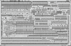 Photo-Etched Parts for 1/350 USS Yorktown CV-5 - Flight Deck - Merit 63501 - 1/350