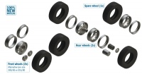 European tractors tyres and rims - 1/24