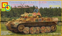 Panzerkampfwagen II Ausf. L - LUCHS - Sd.Kfz. 123 - Leichter Aufklärungspanzer - 9. Panzer Division - 1:16