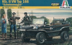 Kfz. II VW Typ 166 - Schwimmwagen - 1/35