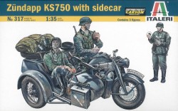 Zündapp KS750 mit Beiwagen - 1:35