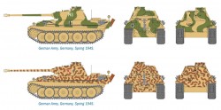 Pz.Kpfw. V Panther Ausf. G - Set - 2 Modelle - 1:72
