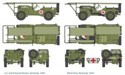 US 1/4 ton. 4x4 Ambulance Jeep - 1/35