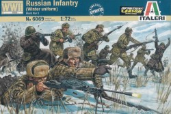 Russian Infantry - Winter Uniform - WWII - 1/72