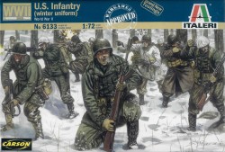 WWII U.S. Inantry with Winter Uniform - 1/72