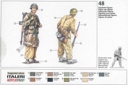 German Paratroopers in Tropical Uniform - 1/72