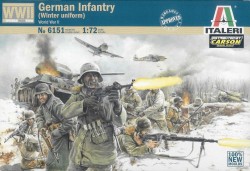 Figurenset Deutsche Infanterie in Winteruniform WWII - 1:72