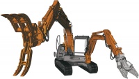 Hitachi Double Arm Working Machine ASTACO NEO - Raupenbagger - 1:35