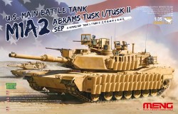 US Main Battle Tank M1A2 Abrams Tusk I / Tusk II SEP - 1:35