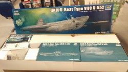 Deutsche Kriegsmarine U-Boot Typ VII C - U-552 - 1/48