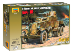 Soviet Armored Car BA-10 - 1/35