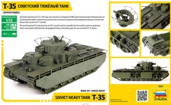 Sowjetischer schwerer Panzer T-35 - 1:35