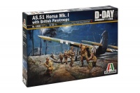 Airspeed AS.51 Horsa Mk.I mit Britischen Fallschirmjägern - 1:72