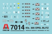 Sd.Kfz. 305 Opel Blitz - 1:72