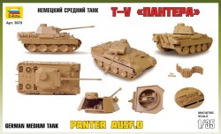 German Medium Tank Pz.Kpfw. Panther - Ausf. D - 1/35