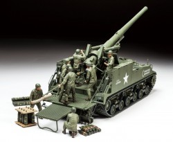 US Self-Propelled 155mm Gun M40 - 1:35