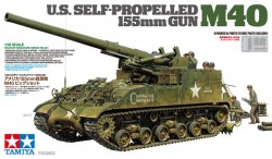 US Self-Propelled 155mm Gun M40 - 1:35