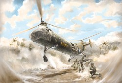 Piasecki H-21C Shawnee - Flying Banana - 1:48