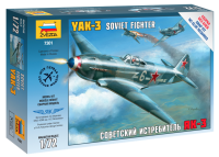 YAK-3 Sowjetisches Jagdflugzeug - 1:72