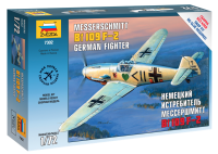 Messerschmitt Bf 109 F-2 - Deutsches Jagdflugzeug - 1:72