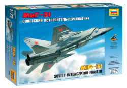 Mikoyan-Gurevich MiG-31 - Foxhound - Soviet Interceptor Fighter - 1/72