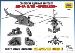 Mil Mi-24V/VP - Hind E - Sowjetischer Kampfhubschrauber - 1:72