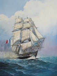 Französische Fregatte Acheron - 1:200
