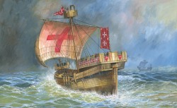 Crusaders Ship - XII - XIV Century - 1/72