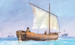 Medieval Life Boat - 1/72