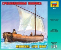 Mittelalterliches Segelboot / Medieval Life Boat - 1:72