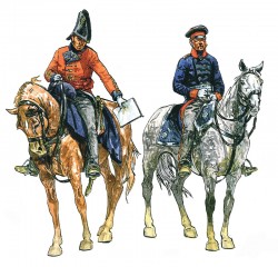 Stab Britische und Preussische Generäle - Napolionische Kriege - 1:72