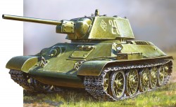 T-34/76 - Model 1943 - Soviet Medium Tank - 1/72