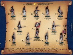 Französische Kaiserliche Alte Garde Grenadiere - 1804-1815 - 1:72