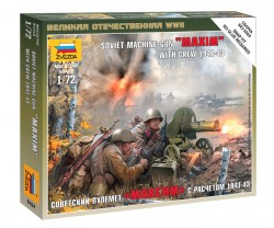 Maxim MG mit Besatzung - Sowjetunion 1941 - 1943 - 1:72